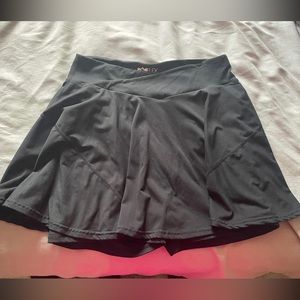 Popflex black twirl skirt